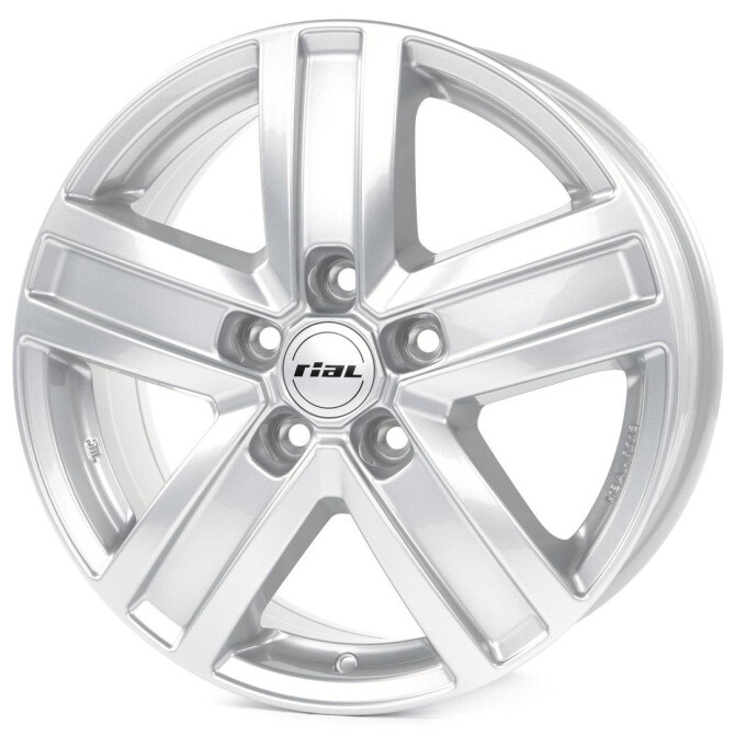 Rial Transporter polar-silver 6,5x16 5x120 ET50 CB65,1 R14 1060 kg