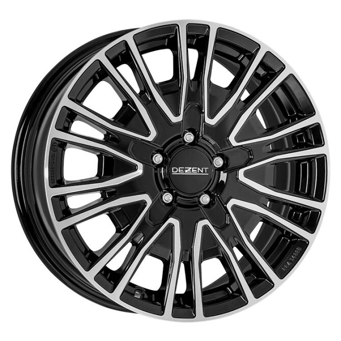 Dezent KE dark Black/polished 6,5x16 5x120 ET60 CB65,1 R14 1350 kg