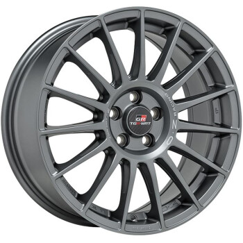OZ Racing Superturismo TGR-WRT Matt Graphite + Silver Lettering 8x18 5x114.3 ET38 CB75,0 60° 680 kg