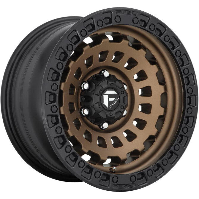 Fuel D634 Zephyr Matte Bronze Black Bead Ring 8x17 5x114.3 ET38 CB56,6 60° 725 kg