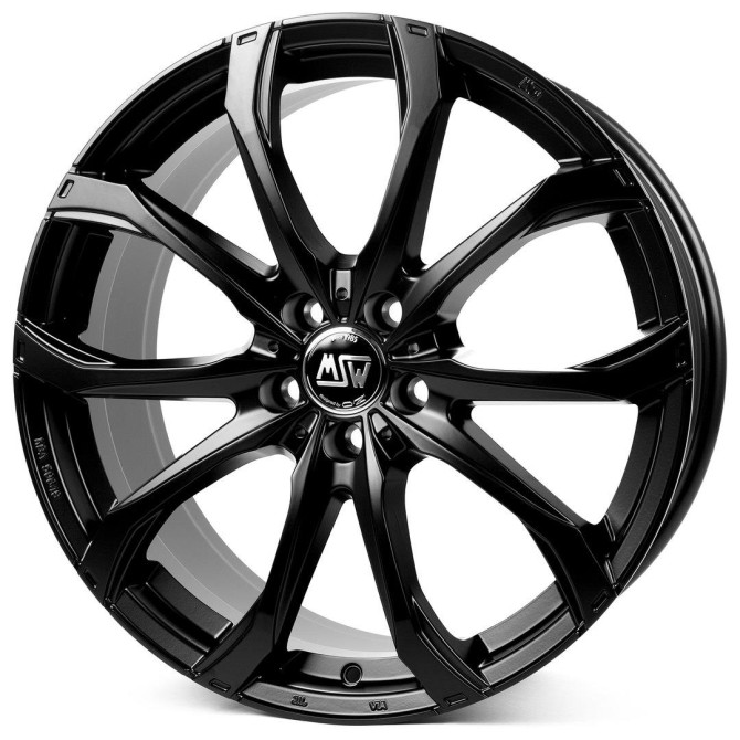 MSW 48 Matt Black 10x21 5x112 ET27 CB73,1 60° 950 kg
